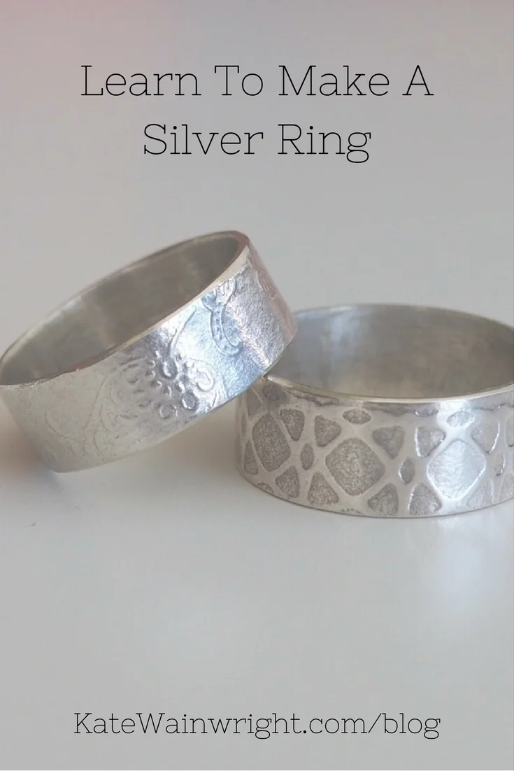 Teaching A Beginner Silver Jewellery Workshop Kate Wainwright